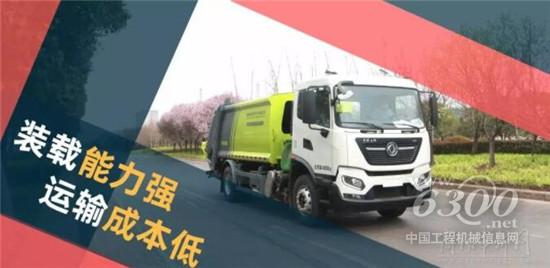 凌宇18噸“國Ⅵ”標(biāo)準(zhǔn)壓縮式垃圾車推向市場
