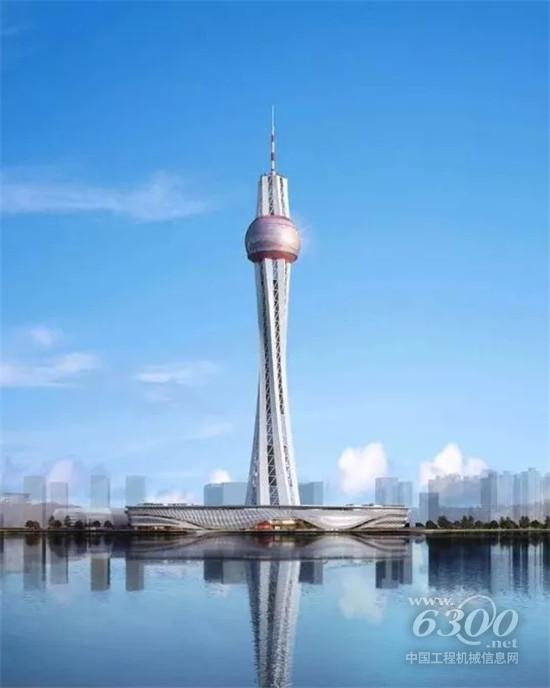 中聯(lián)重科砼機助力寧夏絲路明珠塔