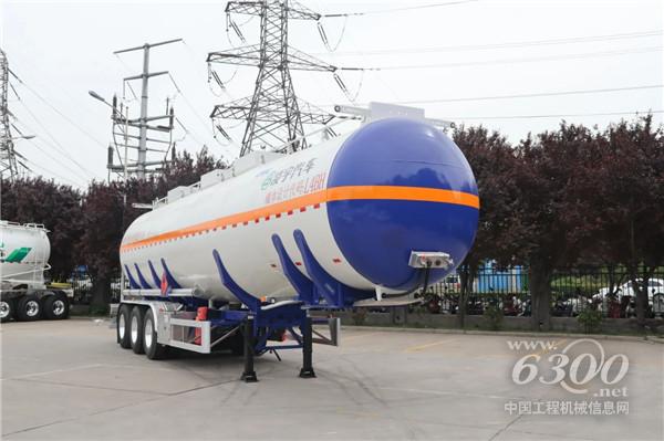 中集凌宇新款鋁合金易燃液體運輸車，來了！