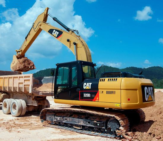 卡特彼勒320D2挖掘機(jī)