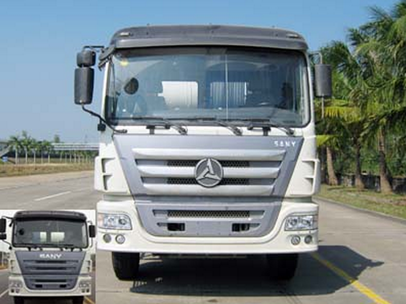 三一重工SY5250GJB48方/歐Ⅲ(日野/灘柴發(fā)動機)攪拌車