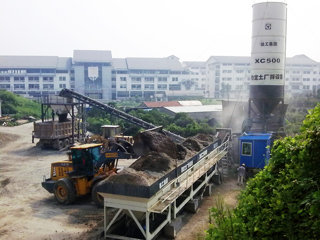 徐工道路機械產(chǎn)品施工案例