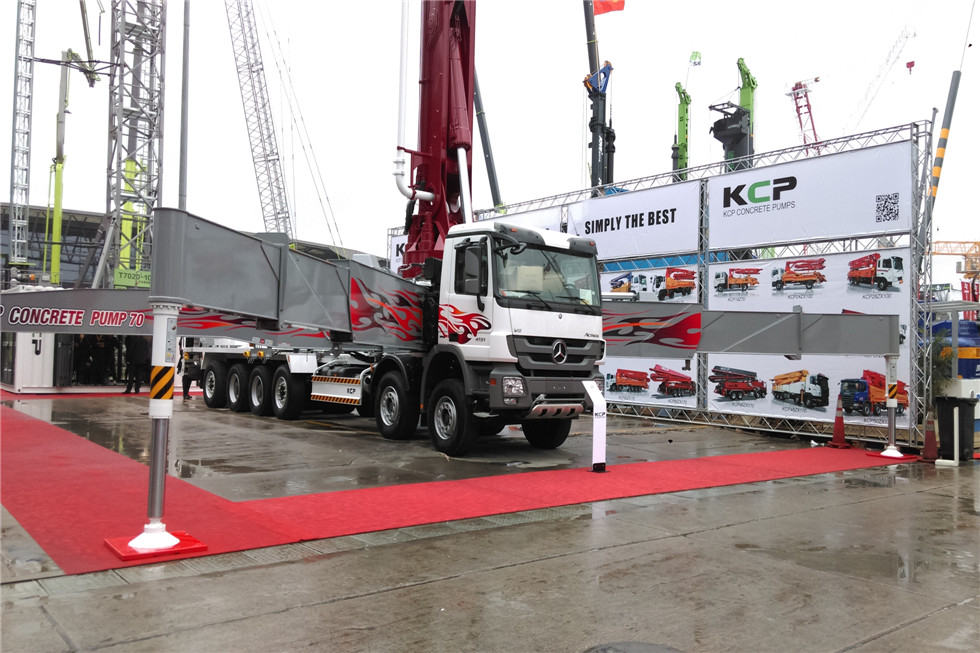 Bauma China 2016——KCP重工業(yè)有限公司展臺風采