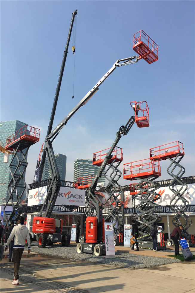 Bauma China 2016——Skyjack展臺風采