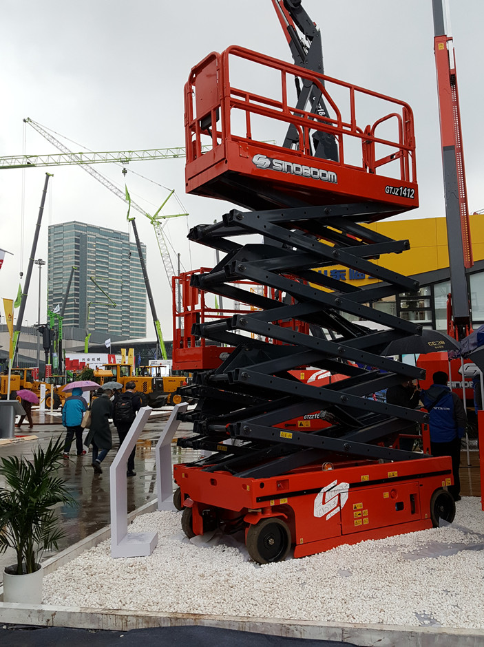 Bauma China 2016——湖南星邦重工有限公司展臺風(fēng)采