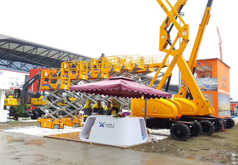 Bauma China 2016——湖南運(yùn)想重工科技有限公司展臺(tái)風(fēng)采