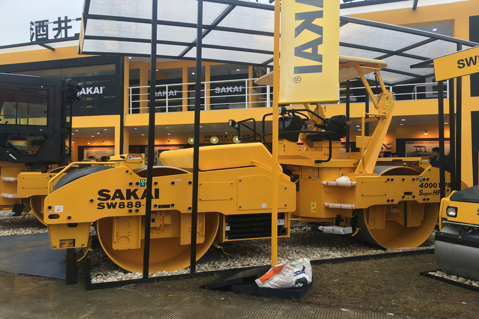 Bauma China 2016——酒井工程機械(上海)有限公司展臺風(fēng)采