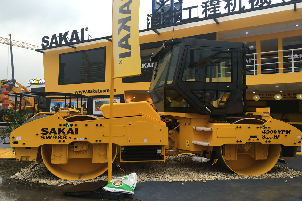 Bauma China 2016——酒井工程機械(上海)有限公司展臺風(fēng)采