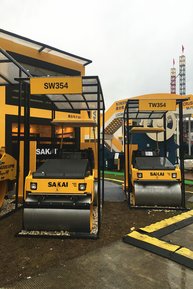 Bauma China 2016——酒井工程機械(上海)有限公司展臺風(fēng)采