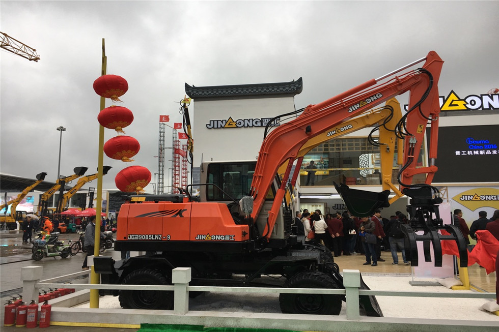 Bauma China 2016——福建晉工機械有限公司發(fā)布會展臺風采