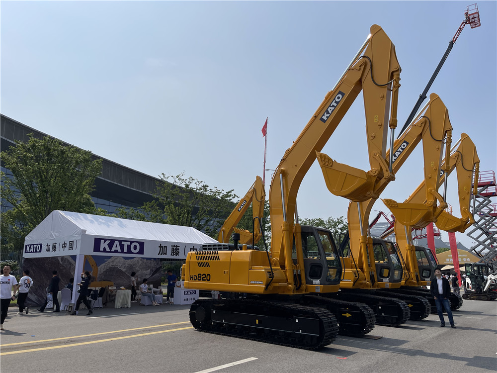2023長沙國際工程機械展覽會展臺風(fēng)采：加藤（中國）
