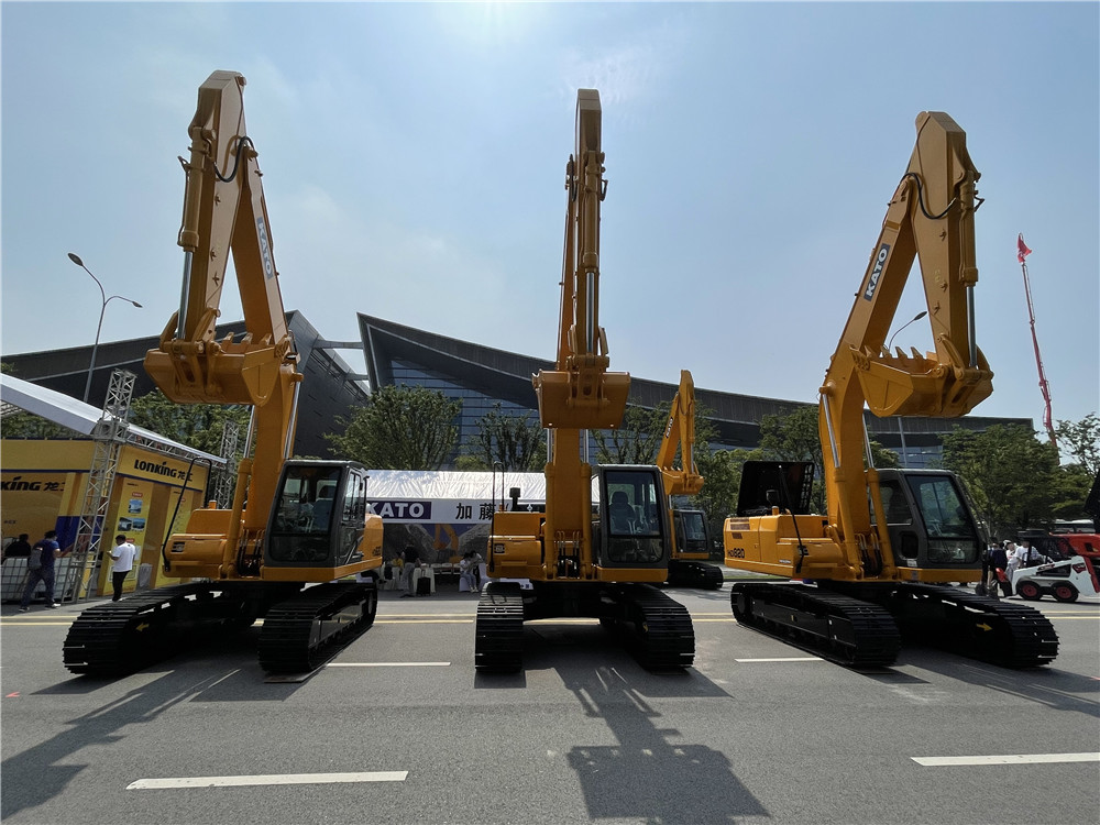 2023長沙國際工程機械展覽會展臺風(fēng)采：加藤（中國）