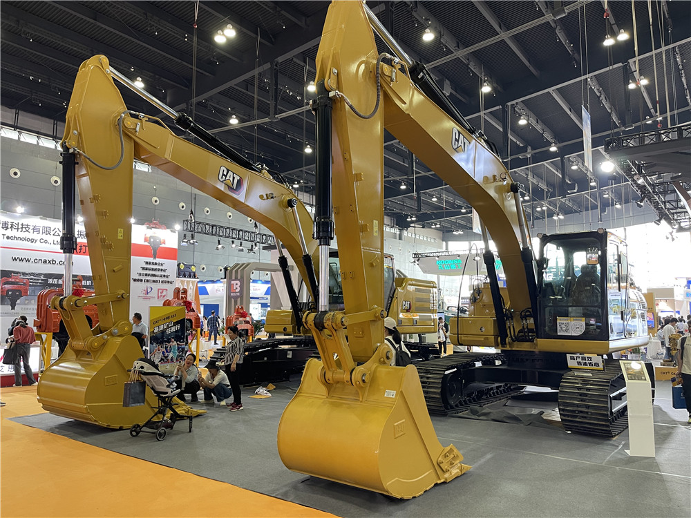 2023長(zhǎng)沙國(guó)際工程機(jī)械展覽會(huì)展臺(tái)風(fēng)采：卡特彼勒