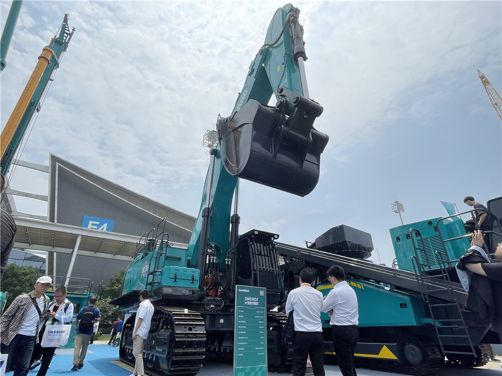2023長(zhǎng)沙國(guó)際工程機(jī)械展覽會(huì)展臺(tái)風(fēng)采：山河智能