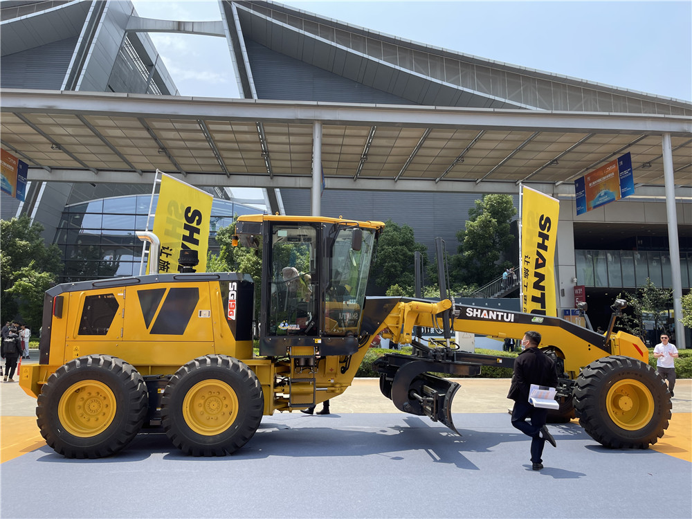 2023長沙國際工程機(jī)械展覽會(huì)展臺(tái)風(fēng)采：山推