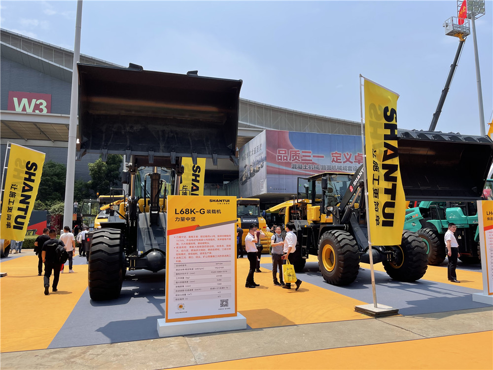 2023長沙國際工程機(jī)械展覽會(huì)展臺(tái)風(fēng)采：山推
