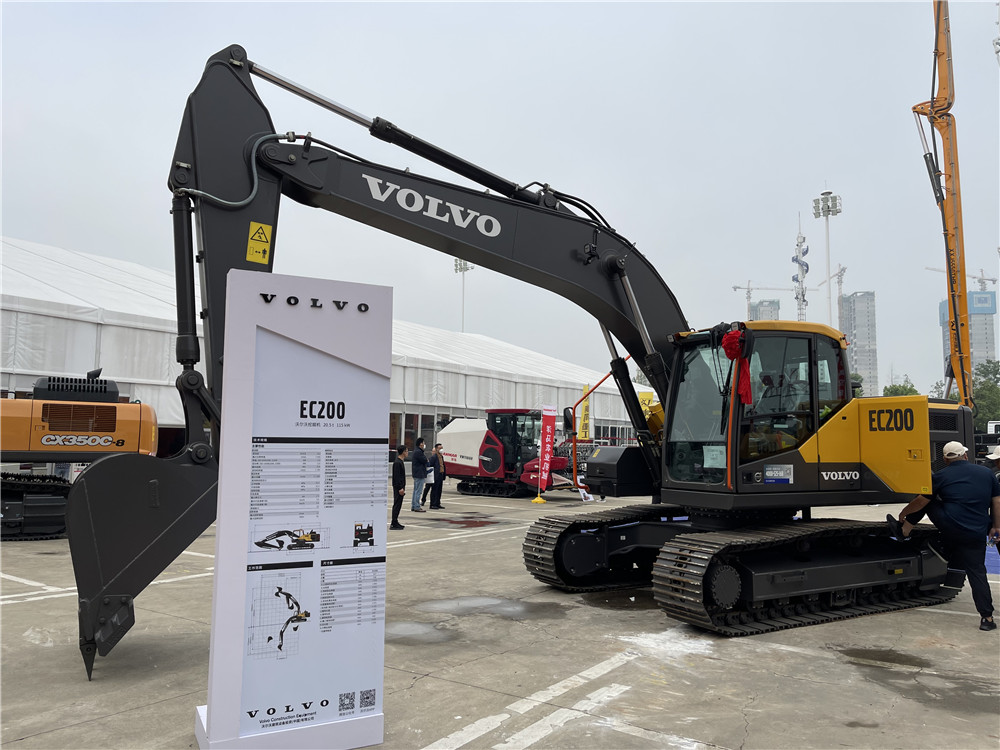 2023長沙國際工程機械展覽會展臺風(fēng)采：沃爾沃