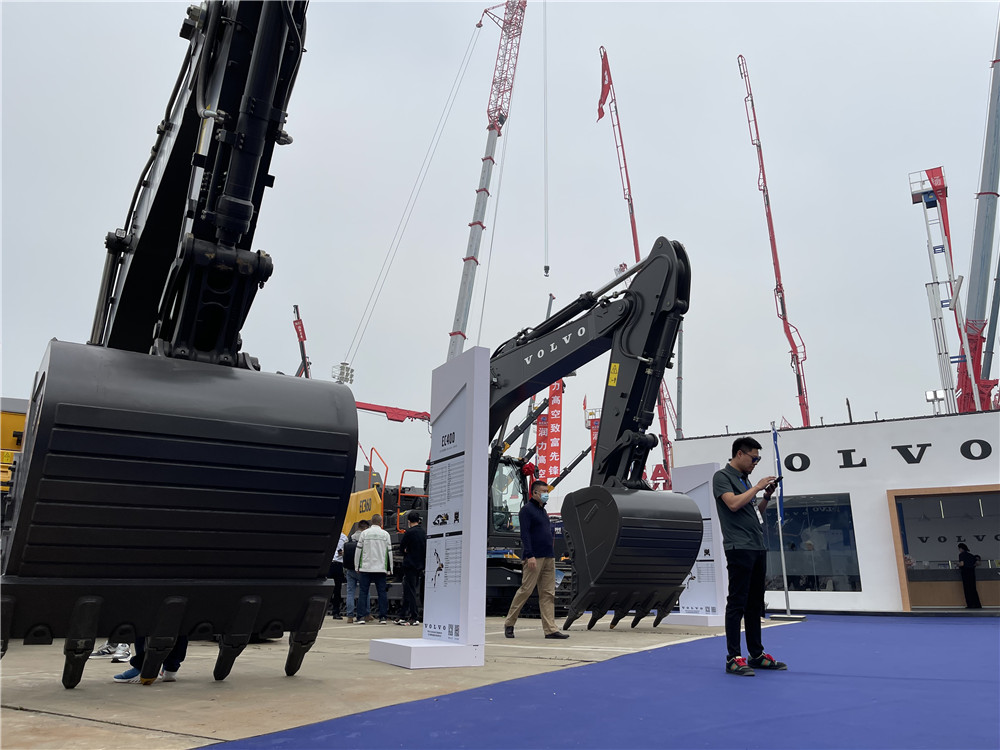 2023長沙國際工程機械展覽會展臺風(fēng)采：沃爾沃