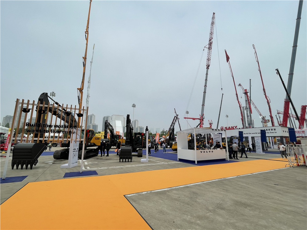 2023長沙國際工程機械展覽會展臺風(fēng)采：沃爾沃
