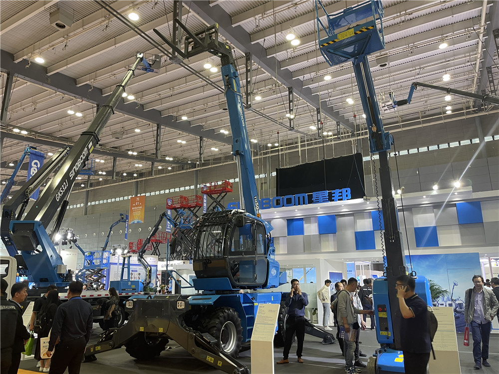 2023長沙國際工程機械展覽會展臺風(fēng)采：星邦智能
