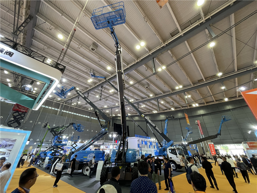 2023長沙國際工程機械展覽會展臺風(fēng)采：星邦智能