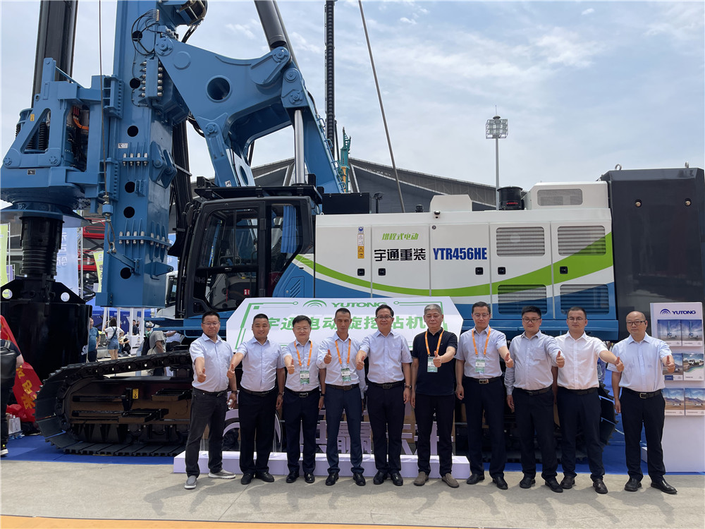 2023長沙國際工程機(jī)械展覽會展臺風(fēng)采：宇通重裝