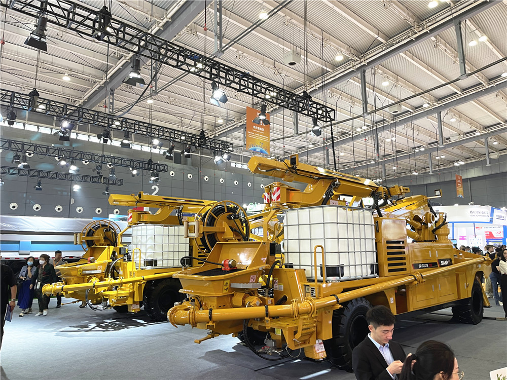 2023長沙國際工程機械展覽會展臺風(fēng)采：三一重工