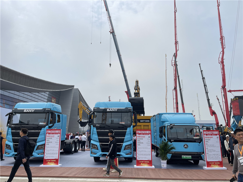 2023長沙國際工程機械展覽會展臺風(fēng)采：三一重工