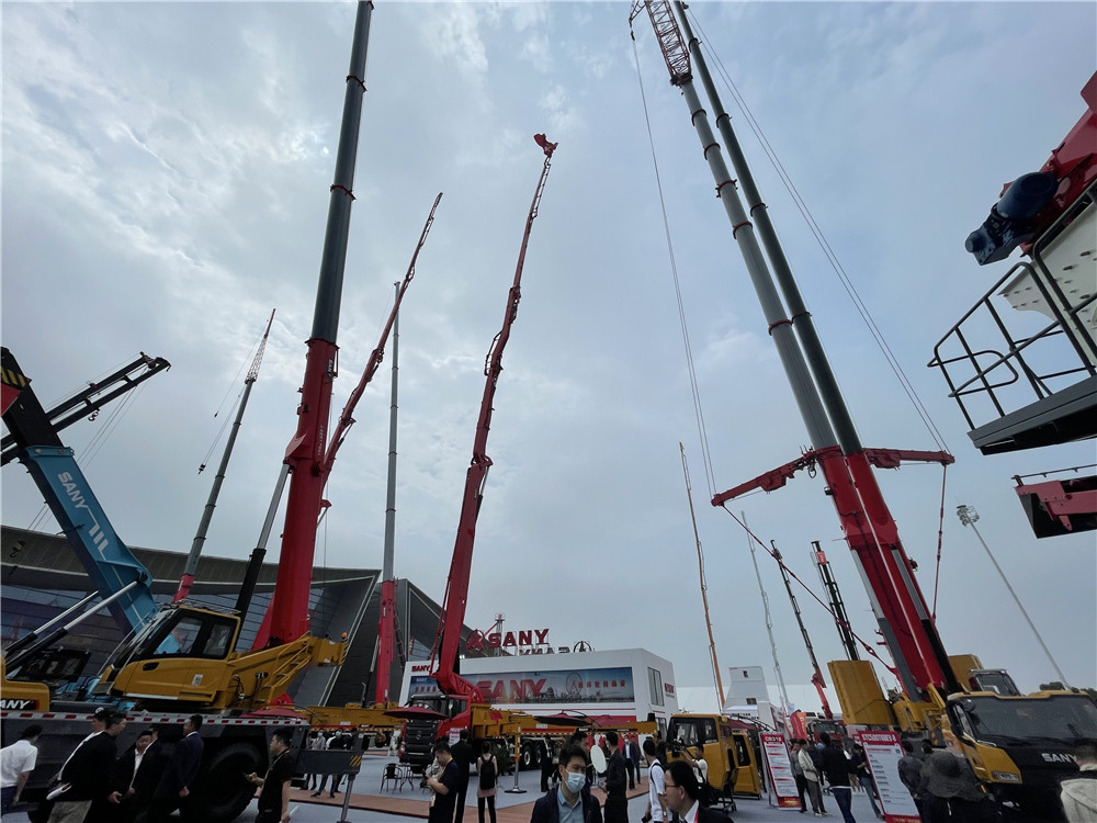 2023長沙國際工程機械展覽會展臺風(fēng)采：三一重工