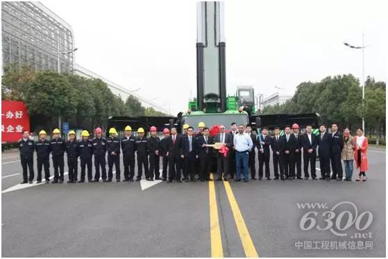 三一“綠巨人”SAC6000全地面起重機(jī)交付國(guó)際客戶