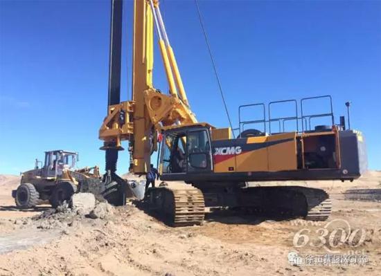 XR360旋挖鉆機助力京新高速公路工程建設(shè)