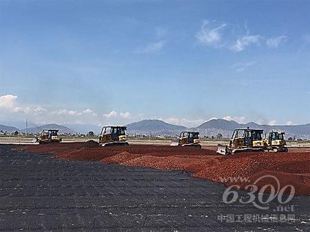 墨西哥城正在使用卡特彼勒設(shè)備建設(shè)新機場