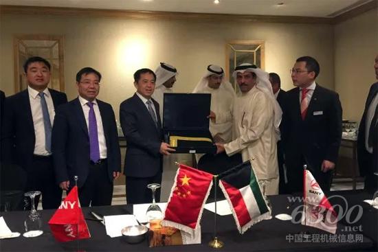 三一重工與科威特工程建筑承包商簽署設備采購協(xié)議