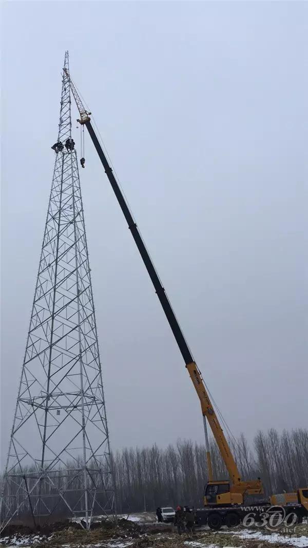 在吉林，XCT25助力國家電網(wǎng)建設(shè)