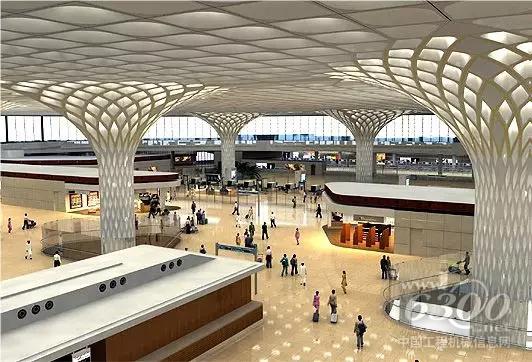 印度孟買Chhatrapati Shivaji國際機(jī)場新建二號(hào)航站樓