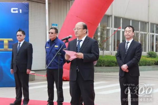 徐工機械總裁助理、進出口公司總經(jīng)理劉建森致辭