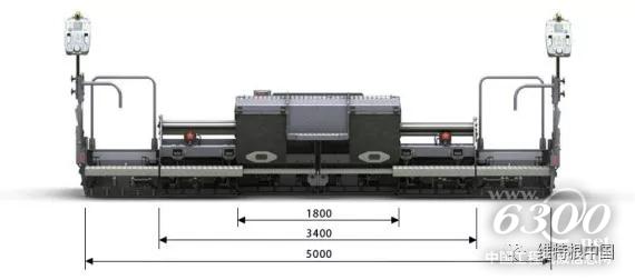 裝備 80 cm 加長(zhǎng)塊的 AB 340 TV